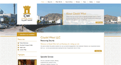 Desktop Screenshot of citadelwest.com